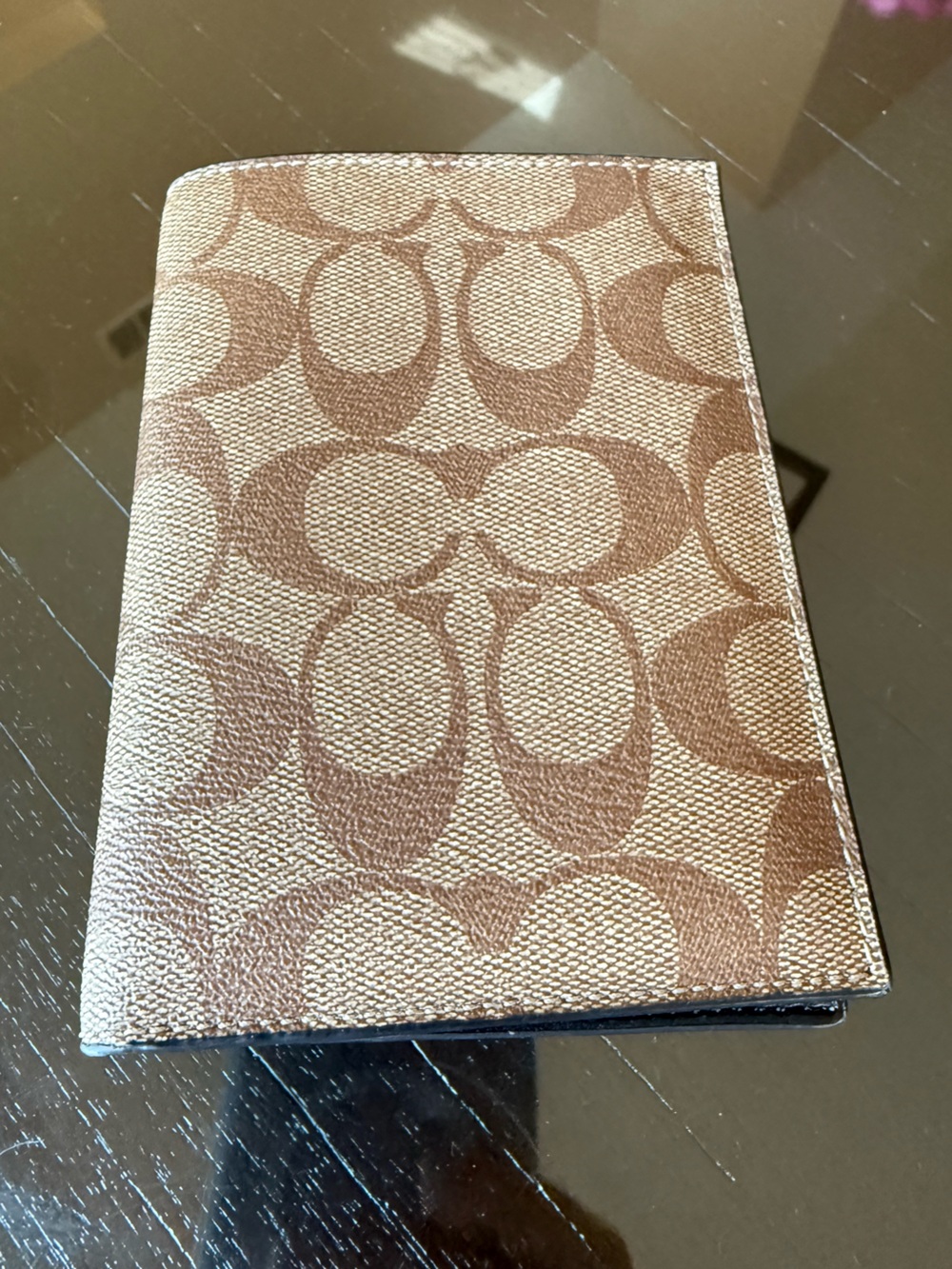 Coach Passport Holder
